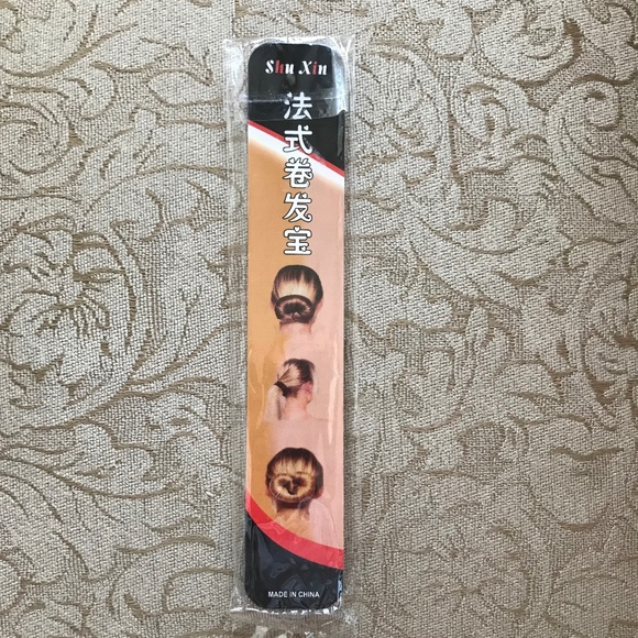 Hair European Bun Maker Brown and Black Shu Xin - Picture 1 of 3